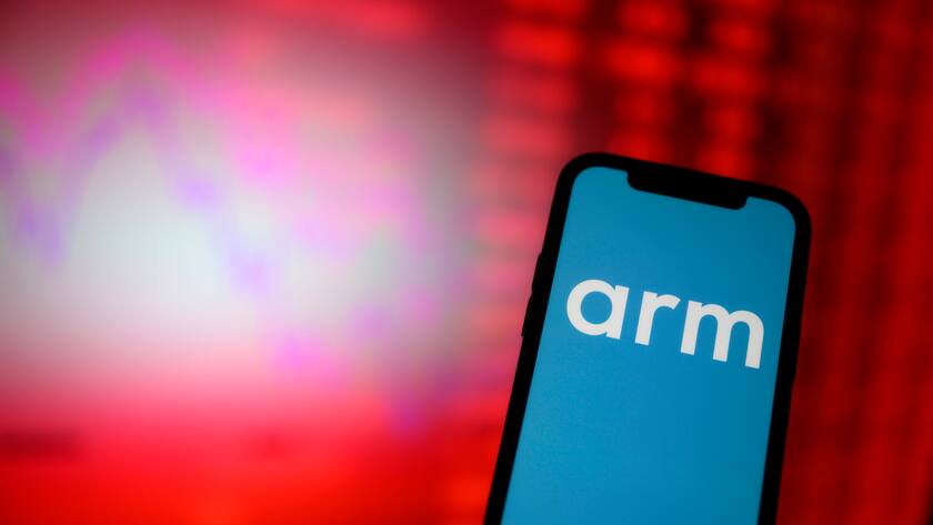 Top Earning Tech Companies The ARM logo is seen in this illustration photo in Warsaw, Poland on 08 March, 2023. ARM is a British semiconductor and software company. Warsaw Poland PUBLICATIONxNOTxINxFRA Copyright: xJaapxArriensx originalFilename: arriens-illustra230308_npcmt.jpg