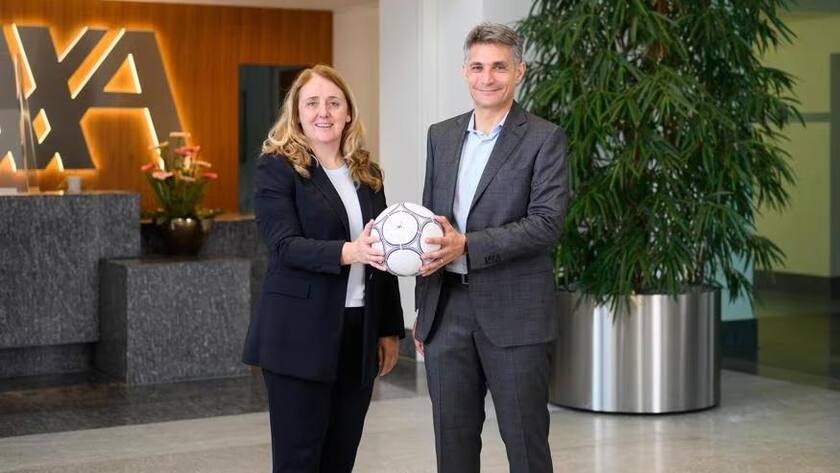 Die Axa unterstützt die Schweizer Fussballerinnen an der Uefa Women’s EURO 2025 als offizielle Partnerin.