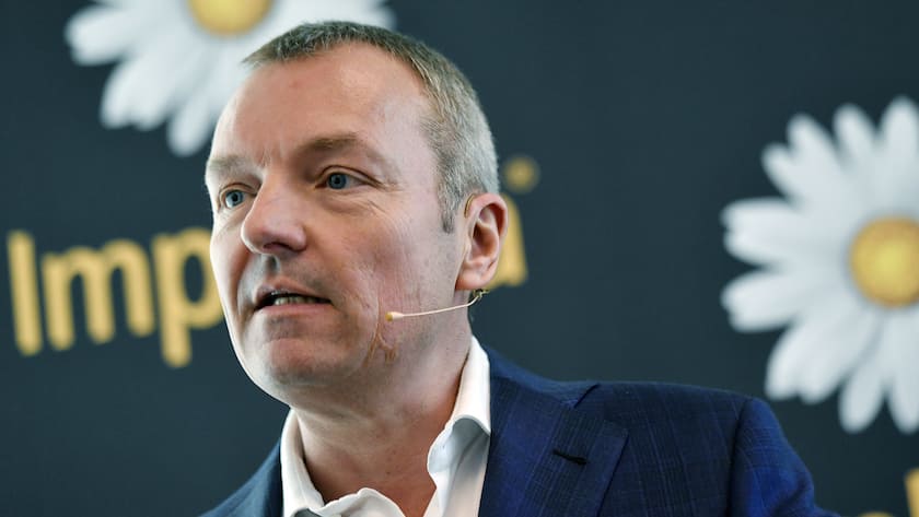 Andre Wyss, CEO Implenia an der Bilanzmedienkonferenz in Zuerich am Dienstag, 26. Februar 2019. (KEYSTONE/Walter Bieri)