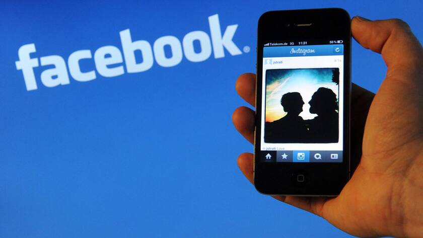 Facebook auf dem Mobile.