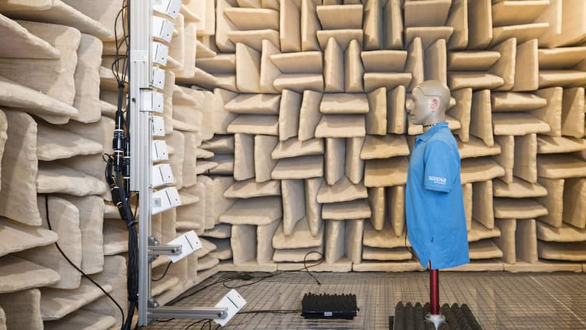 Hearing aid production at Sonova in Staefa, Canton of Zurich, Switzerland, on September 14, 2015. The Swiss company Sonova specializes in hearing systems. (KEYSTONE/Christian Beutler)