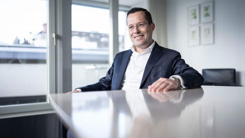 06.02.2024; Zürich; Portrait Stephan A. Wahlen, CEO Maerki Baumann & Co. AG. © Valeriano Di Domenico