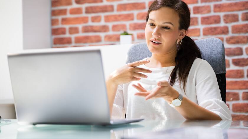 Online Video Conference Elearning Call