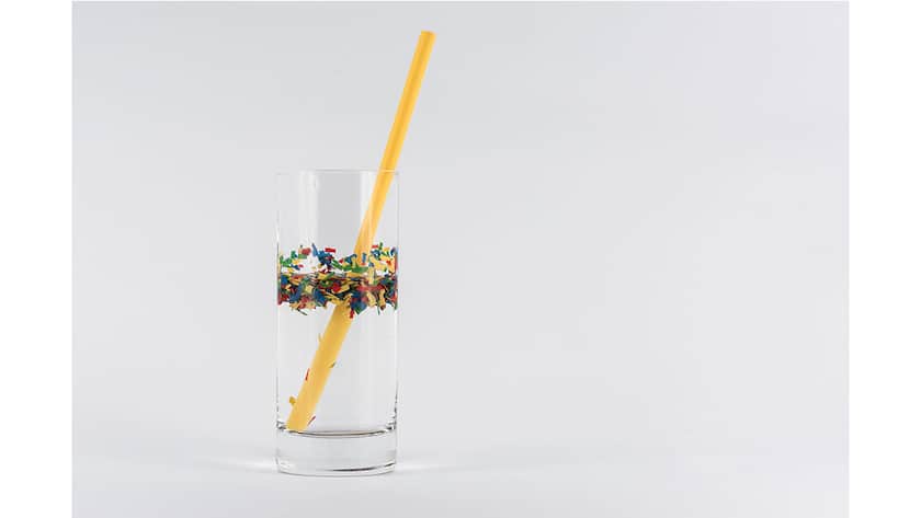 So viel Mikroplastik landet pro Woche im Körper