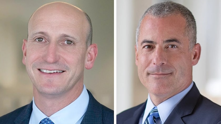 Mike Gitlin, neuer President und Chief Executive Officer und Martin Romo, neuer Chairman und Chief Investment Officer der Capital Group.