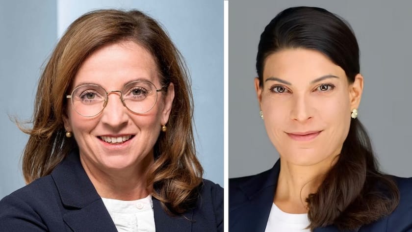 Auf Philomena Colatrella (links) folgt im Februar Mirjam Bamberger.