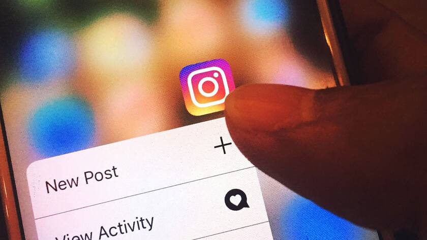 Instagram Smartphone App Post