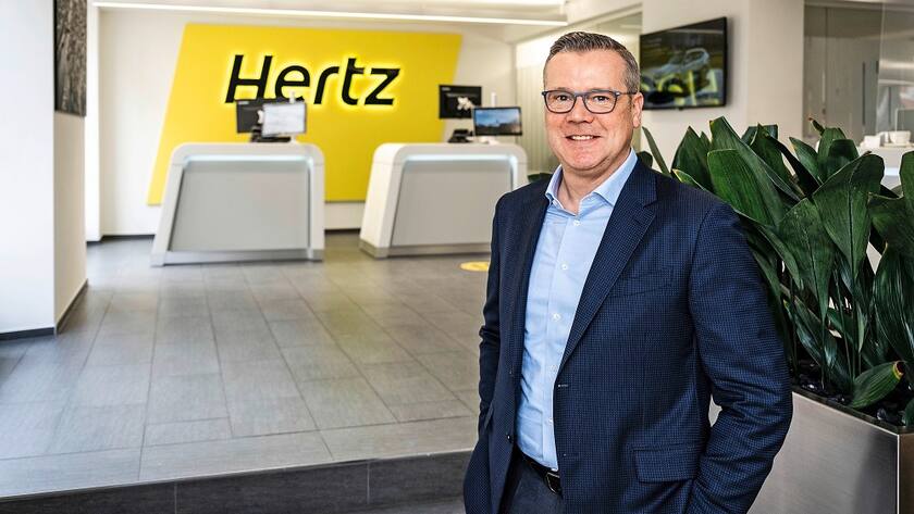 22.01.21; Zürich: Kampagne âWir sind für sie daâ Hertz; Markus Thiem, Chef HERTZ Schweiz. © Valeriano Di Domenico