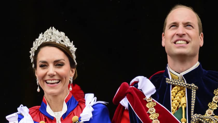 Prinz William und Herzogin Kate an der Krönung von Charles III.: Die Krönung läuft in den Finanzbericht des nächsten Jahres.