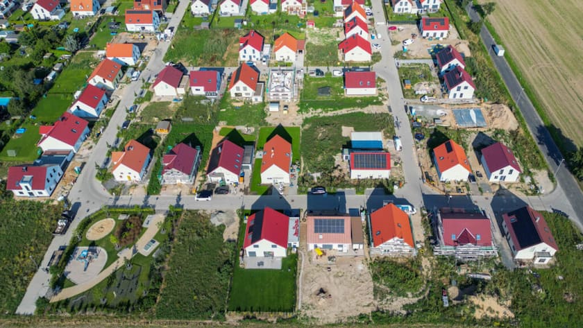 Einfamilienhäuser verteuern sich weiter (Symbolbild)