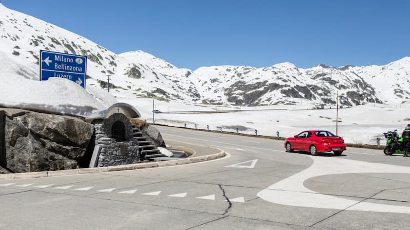 Der Gotthardpass wird ab 7. November definitiv und komplett gesperrt, wie das Astra am Donnerstag mitteilte. (Archivbild)