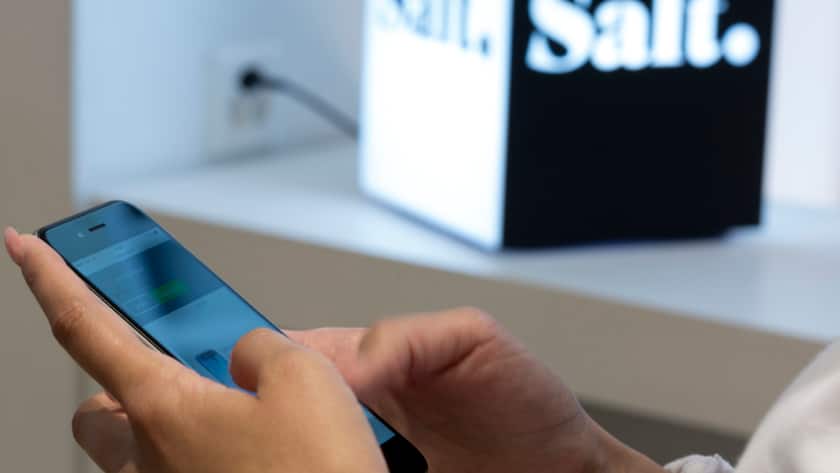 Der Telekomanbieter Salt schlug sich laut eigenen Angaben in den ersten neun Monaten des Jahres besser als der Gesamtmarkt. (Archivbild)