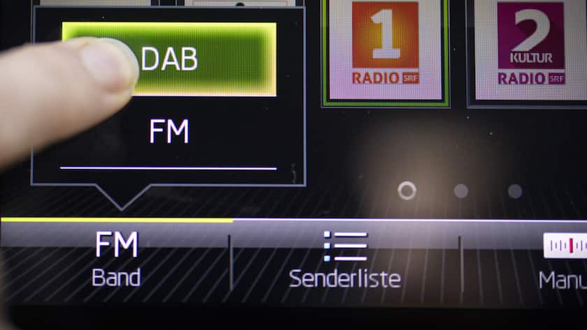 Die Sender der SRG sind schon heute nicht mehr über UKW zu hören. (Archivbild)