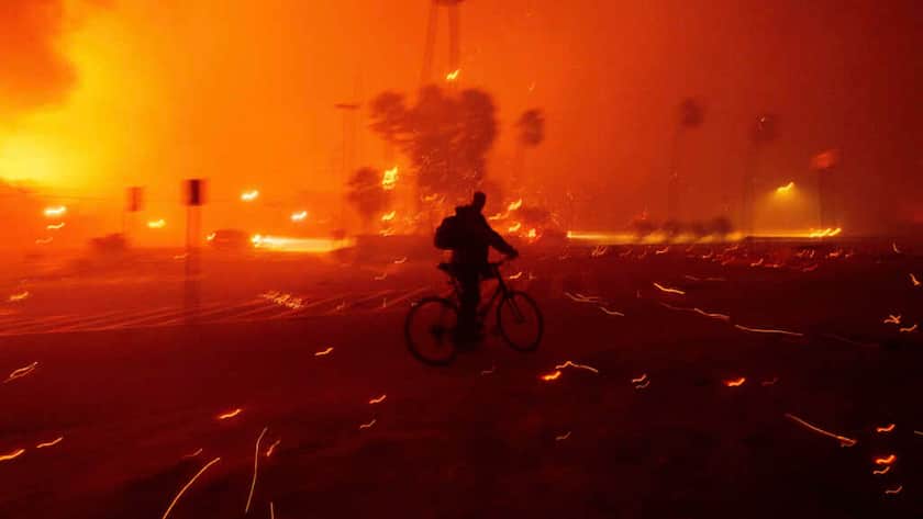 Die klar teuerste Naturkatastrophe für die Versicherer waren 2025 die verheerenden Waldbrände in Los Angeles. (Arrchivbild)