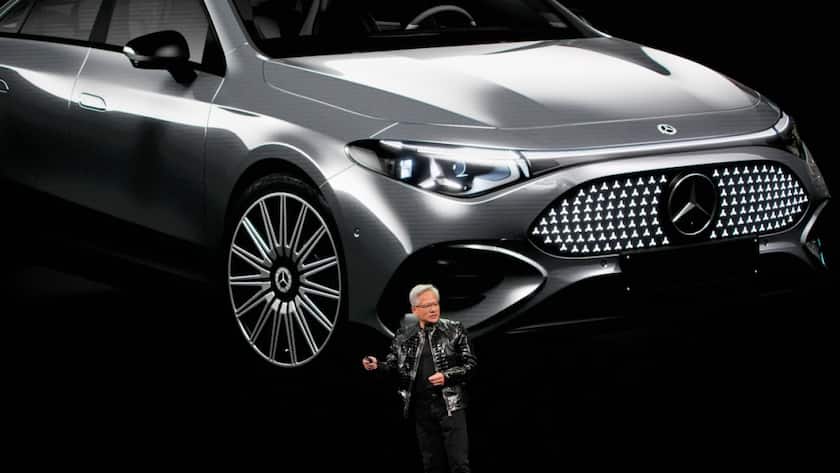 Nvidia-Chef Jensen Huang will in den Markt mit selbstfahrenden Autos einsteigen. (Archivbild)