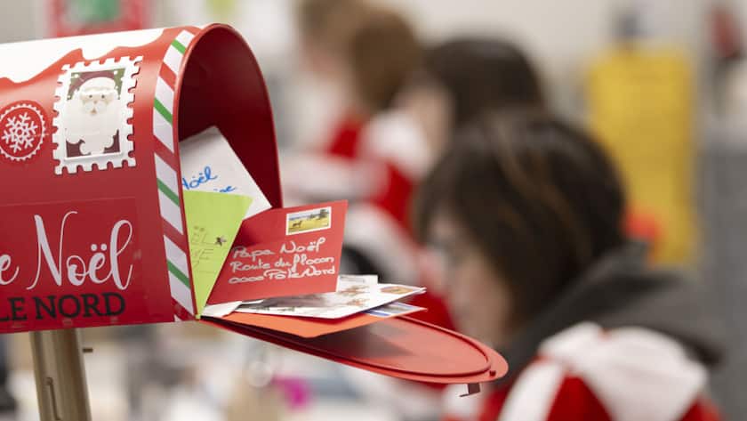 Die Postwichtel kümmern sich um die zahlreichen Briefe, Karten, Zeichnungen und Weihnachtswuensche von Kindern.