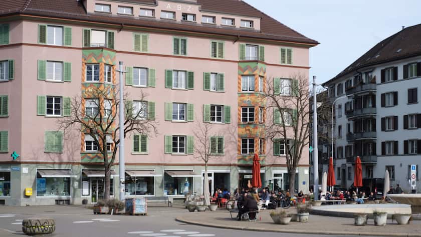 Nationalrat spricht Geld für gemeinnützigen Wohnungsbau Das Wohnhaus der Baugenossenschaft ABZ am Bullingerplatz in Zürich. (Archivbild)
