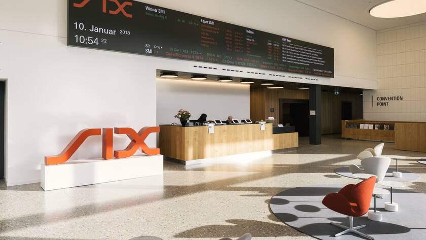 Blick in die Räumlichkeiten von SIX.