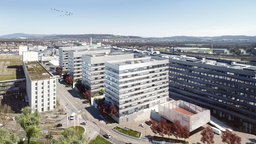 Das Stücki-Areal in Baser: Das Gelände gehört Swiss Prime Site.