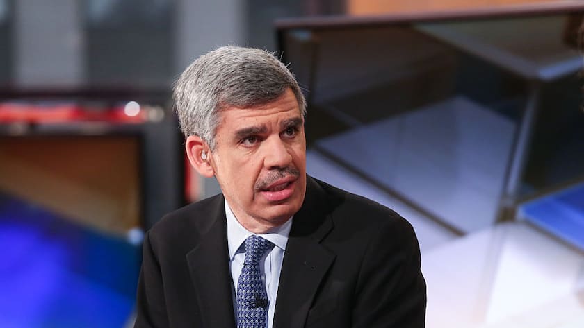 NEW YORK, NY - APRIL 29: Mohamed El-Erian, Chief Economic Adviser of Allianz appears on a segment of "Mornings With Maria" with Maria Bartiromo on the FOX Business Network at FOX Studios on April 29, 2016 in New York City. (Photo by Rob Kim/Getty Images)