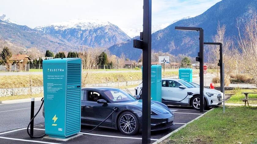 E-Ladestation von Electra in Passy