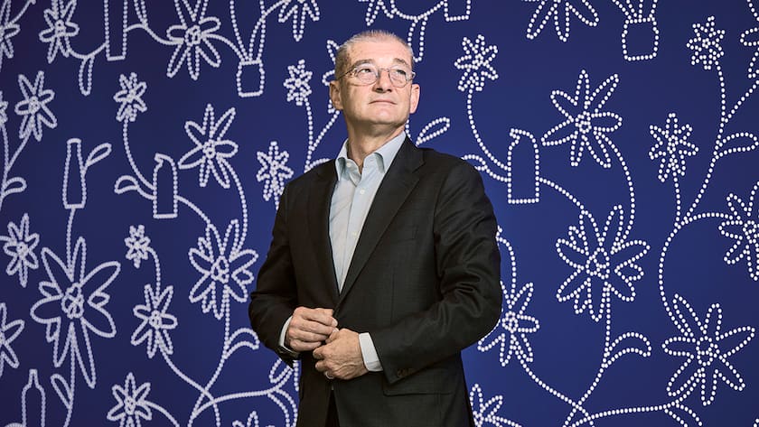 Loic Tassel, Chief Europe of Procter&Gamble (P&G), on June 8th, 2023 in Geneva. (© Gabriel Monnet)