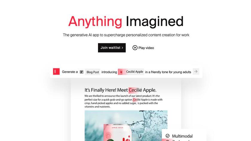 KI-Anbieter Typeface wird gehyped