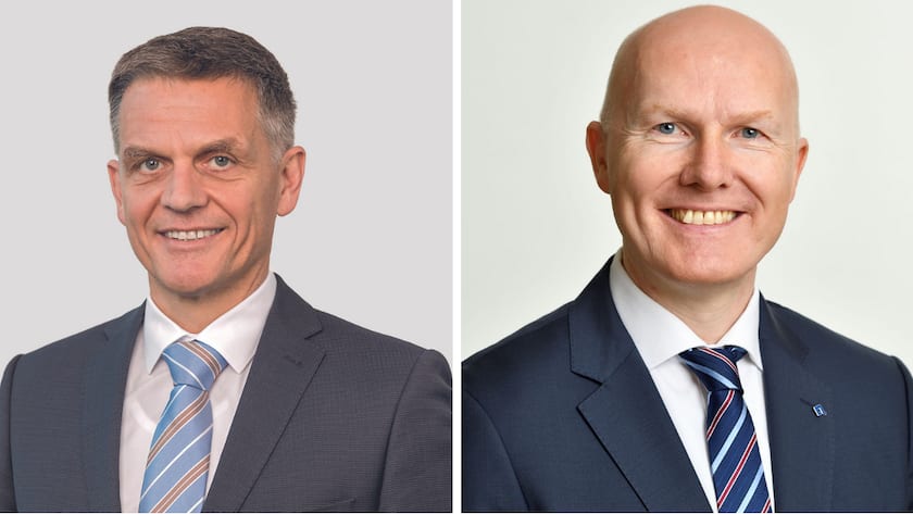 Helvetia-CTO Achim Baumstark - Alexander Bockelmann, CTO der Baloise Group
