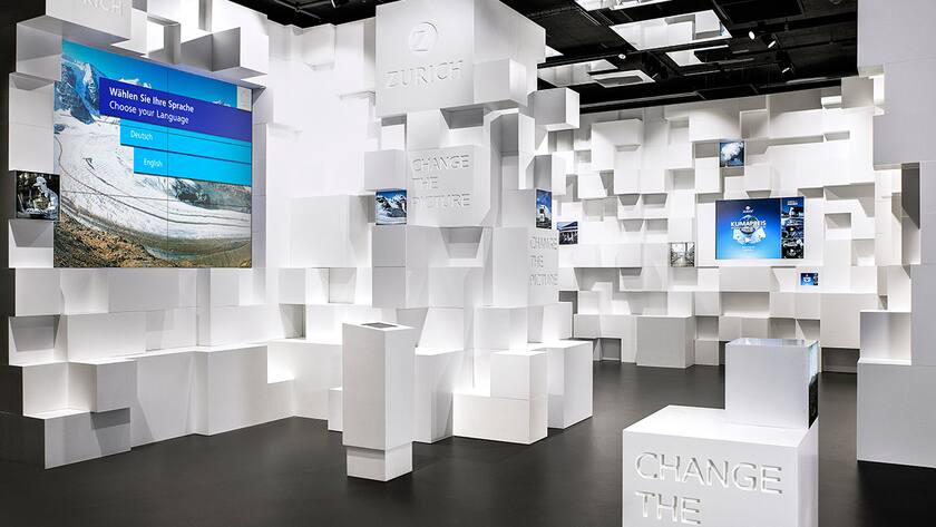 interaktive Ausstellung «Change the Picture».