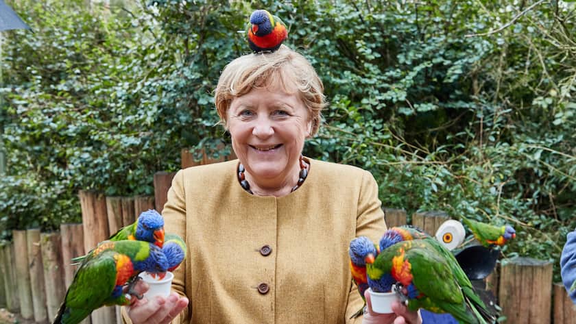 ANGELA MERKEL VOGELPARK