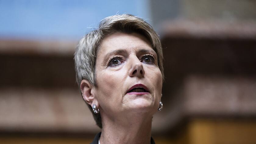 Finanzministerin Karin Keller-Sutter hat vom Nationalrat keine Zustimmung erhalten zum Vorgehen für die Rettung der Grossbank CS.