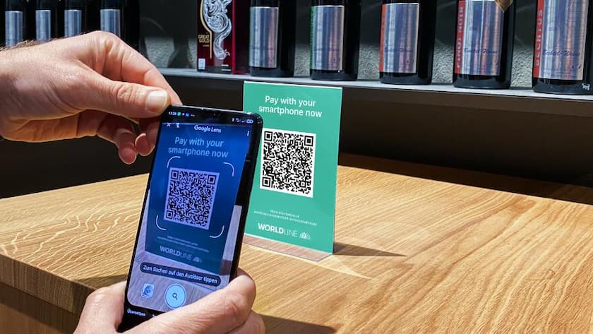 Sieht aus wie Twint: Die QR-Lösung von Wordline