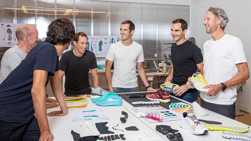 Roger Federer in new York 2019