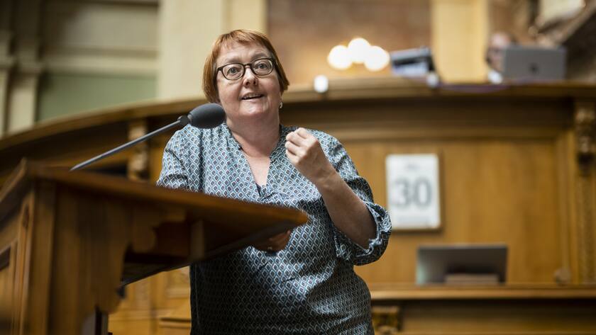 Natalie Imbodens Initiative wurde abgelehnt.