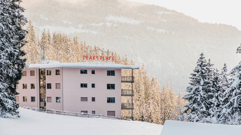 Peaks Place im Winter