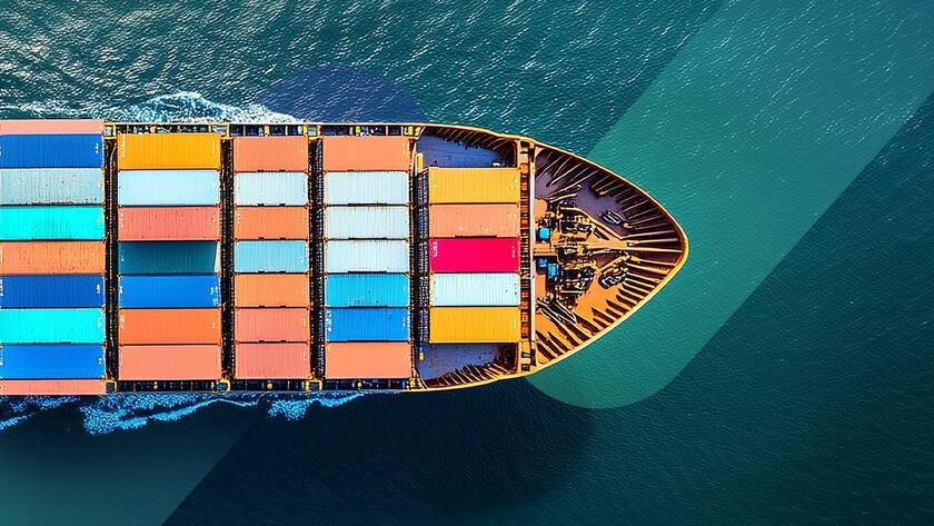 Headerimage Containerschiff