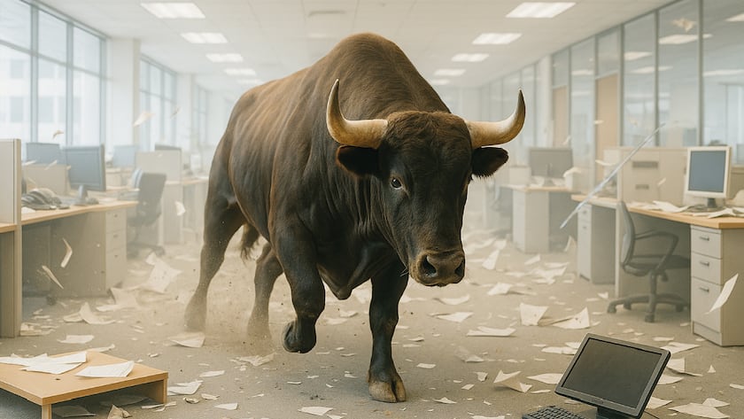 Marktturbulenzen: Ein Sinnbild für emotionale Ausbrüche an der Börse.