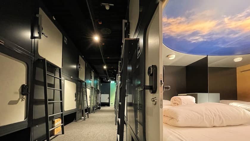 Kapselhotel Flughafen Zürich