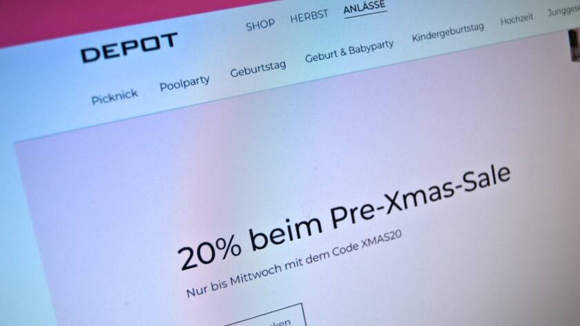 Depot Weihnachts-Aktion mitten im Hochsommer 2022