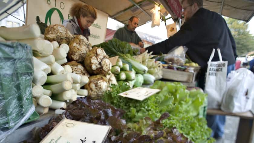 Bio-Markt in der Schweiz. Bio-Produkte leiden unter schlechter Konsumentenstimmung 2022