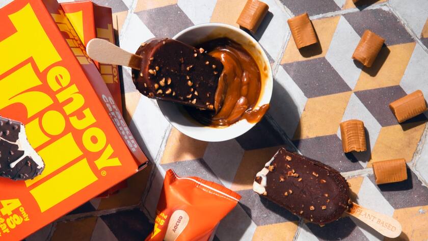 Eine Walliser Marke steigt in den Kampf gegen die Glace-Giganten Enjoy Trill Schweizer Glace Marke mit grossen Plänen