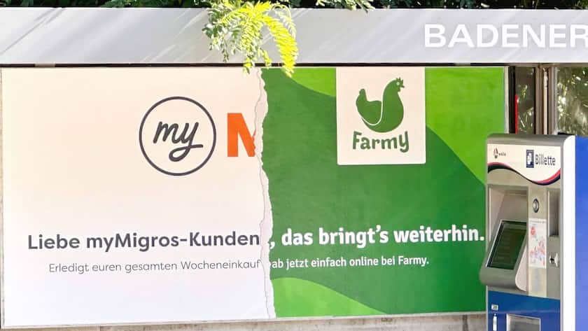 Farmy gegen Migros