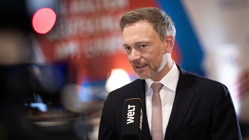 Der deutsche Bundesfinanzminister Christian Lindner will die Angst vor einer Ansteckung zerstreuen.