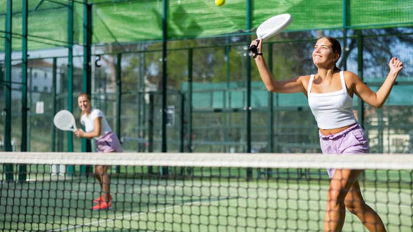 Padel Sport Spielerin