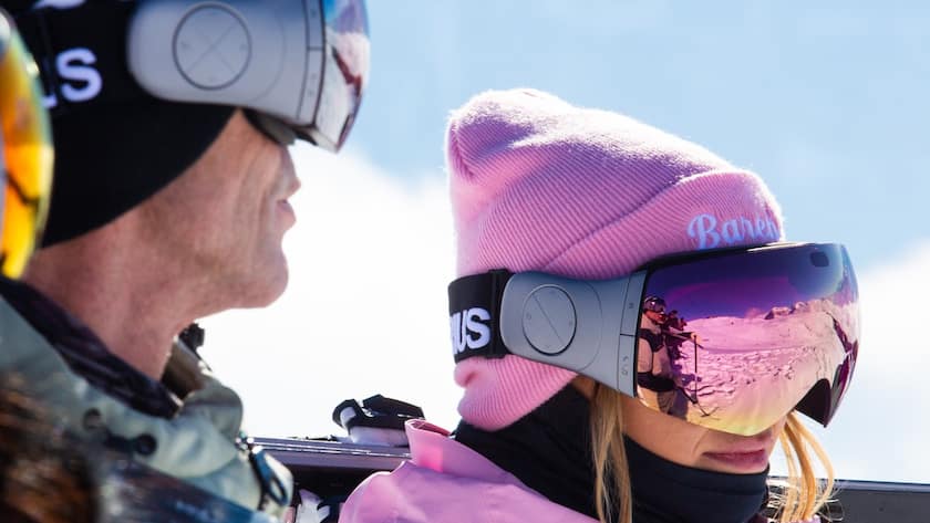 Skibrille Sirius von Schweizer Startup Ostloong