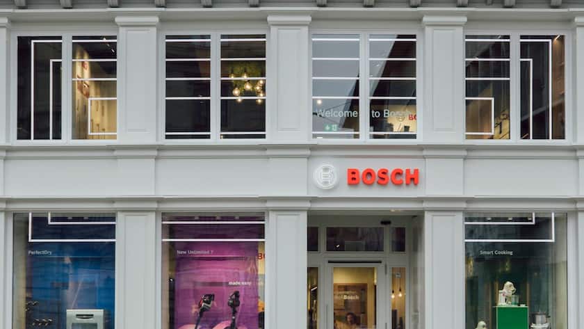 Bosch Laden am Paradeplatz in Zürich, Schweiz