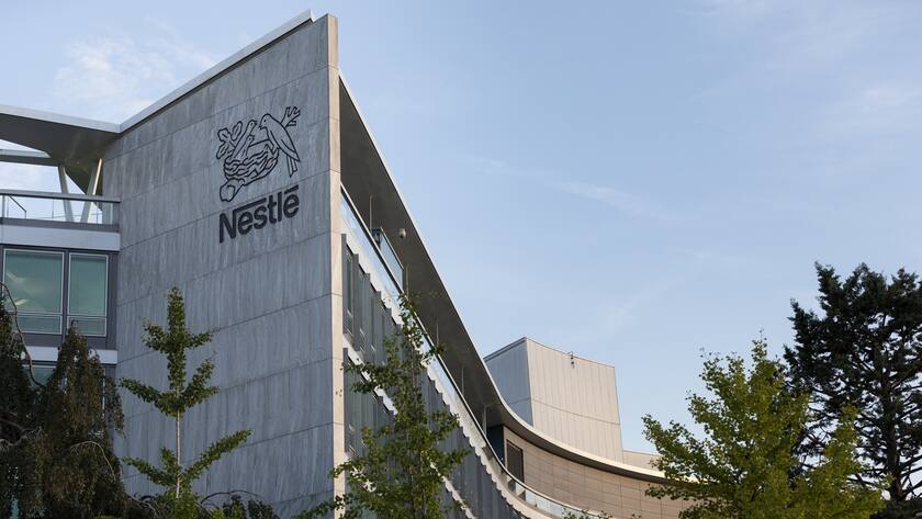 Das Hauptquartier von Nestlé in Vevey.