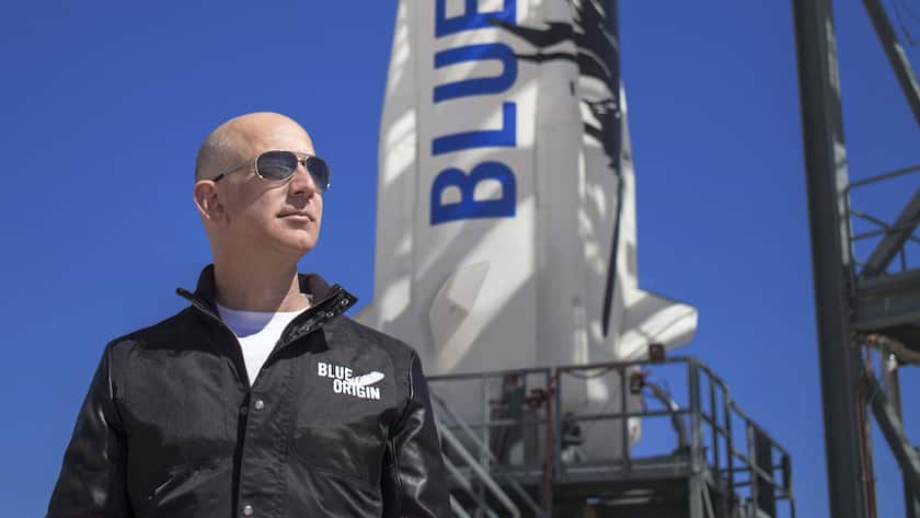 Jeff Bezos und sein Weltraum-Programm Blue Origin