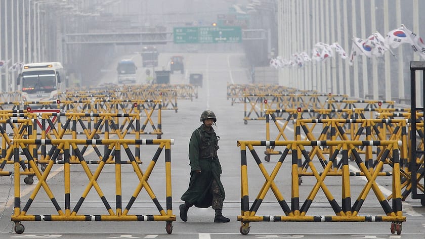 Grenze Nordkorea Südkorea