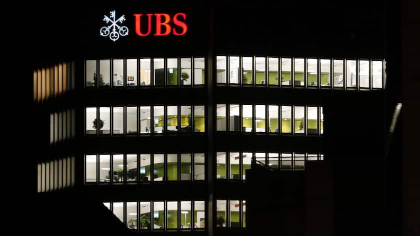Ein Bürogebäude der UBS in Zürich: Tiefere Temperaturen im Winter.